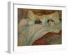 The Bed (Le Lit), 1892-Henri de Toulouse-Lautrec-Framed Premium Giclee Print