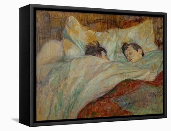 The Bed (Le Lit), 1892-Henri de Toulouse-Lautrec-Framed Stretched Canvas