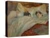 The Bed (Le Lit), 1892-Henri de Toulouse-Lautrec-Stretched Canvas