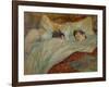 The Bed (Le Lit), 1892-Henri de Toulouse-Lautrec-Framed Giclee Print