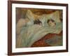 The Bed (Le Lit), 1892-Henri de Toulouse-Lautrec-Framed Giclee Print