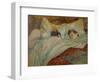 The Bed (Le Lit), 1892-Henri de Toulouse-Lautrec-Framed Premium Giclee Print