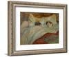 The Bed (Le Lit), 1892-Henri de Toulouse-Lautrec-Framed Giclee Print