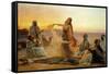 The Bedouin Dancer-Otto Pilny-Framed Stretched Canvas