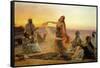 The Bedouin Dancer-Otto Pilny-Framed Stretched Canvas