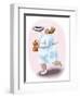 The Bedpan Nurse-Linda Braucht-Framed Giclee Print