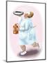 The Bedpan Nurse-Linda Braucht-Mounted Giclee Print