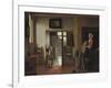 The Bedroom, 1658-90-Pieter de Hooch-Framed Art Print