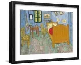 The Bedroom, 1888-Vincent van Gogh-Framed Art Print