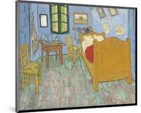 The Bedroom, 1889-Vincent van Gogh-Mounted Art Print
