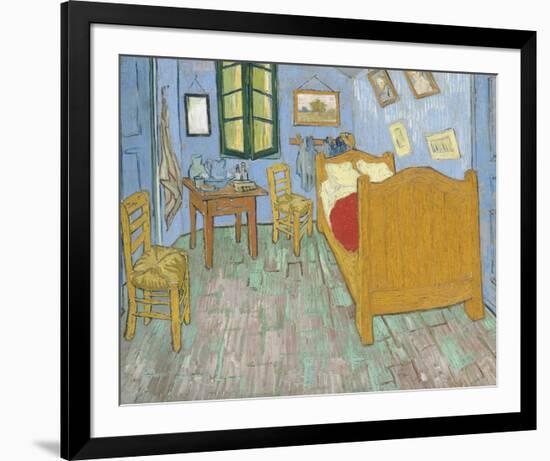 The Bedroom, 1889-Vincent van Gogh-Framed Art Print