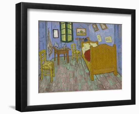 The Bedroom, 1889-Vincent van Gogh-Framed Premium Giclee Print