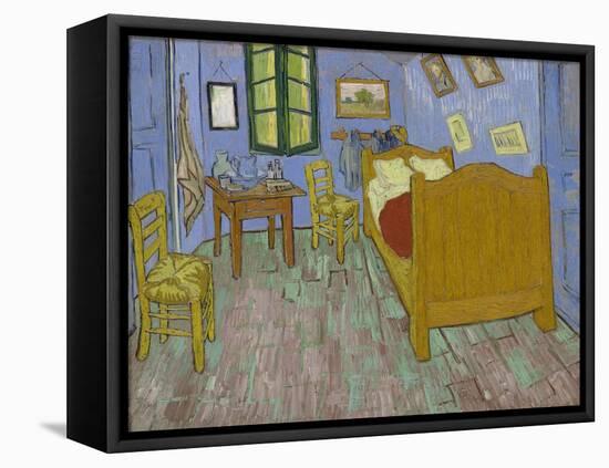 The Bedroom, 1889-Vincent van Gogh-Framed Stretched Canvas