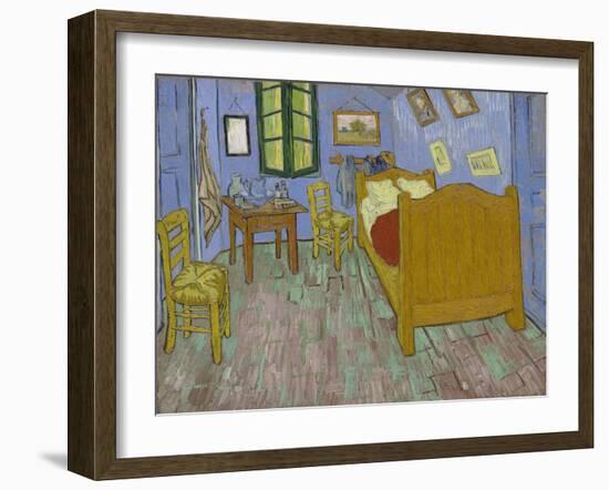 The Bedroom, 1889-Vincent van Gogh-Framed Giclee Print