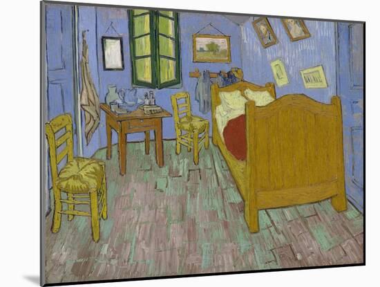 The Bedroom, 1889-Vincent van Gogh-Mounted Giclee Print