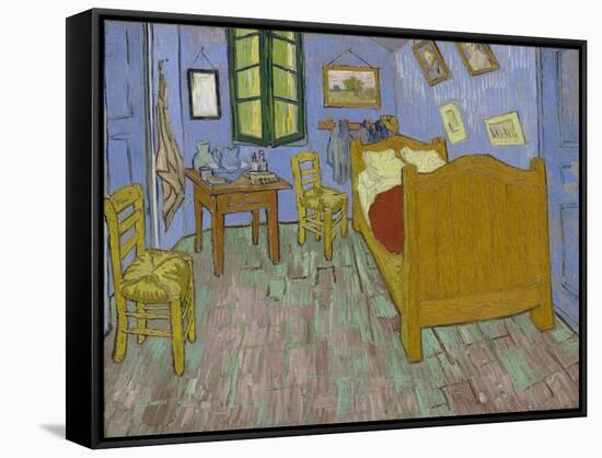 The Bedroom, 1889-Vincent van Gogh-Framed Stretched Canvas