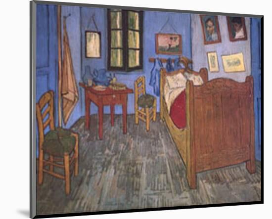 The Bedroom at Arles, c.1887-Vincent van Gogh-Mounted Art Print