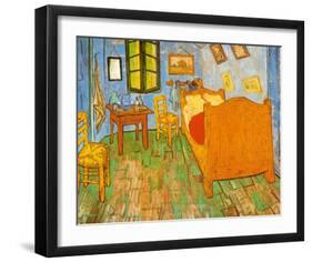 The Bedroom at Arles, c.1887-Vincent van Gogh-Framed Art Print