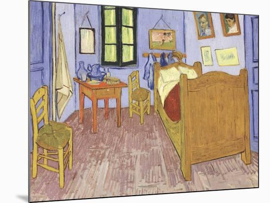 The Bedroom at Arles, c.1887-Vincent van Gogh-Mounted Art Print