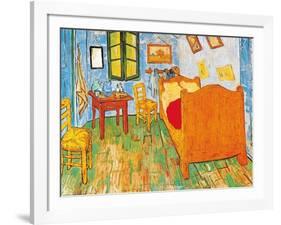 The Bedroom at Arles, c.1887-Vincent van Gogh-Framed Art Print