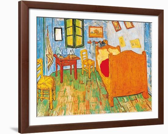 The Bedroom at Arles, c.1887-Vincent van Gogh-Framed Art Print