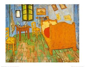 The Bedroom at Arles, c.1887-Vincent van Gogh-Lamina Framed Art Print