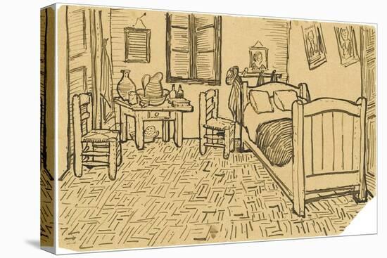 The Bedroom-Vincent van Gogh-Stretched Canvas