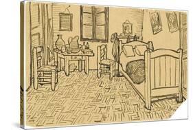 The Bedroom-Vincent van Gogh-Stretched Canvas