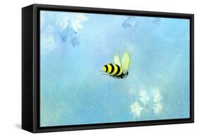 The Bee, 1970s-George Adamson-Framed Stretched Canvas