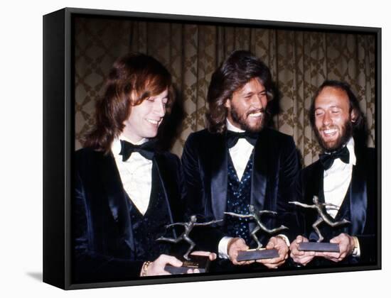 The Bee Gees-null-Framed Stretched Canvas