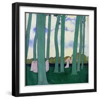 The Beeches at Kerdual, 1892-Maurice Denis-Framed Giclee Print