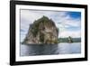 The Beehives (Dawapia Rocks) in Simpson Harbour, Rabaul, East New Britain, Papua New Guinea, Pacifi-Michael Runkel-Framed Photographic Print