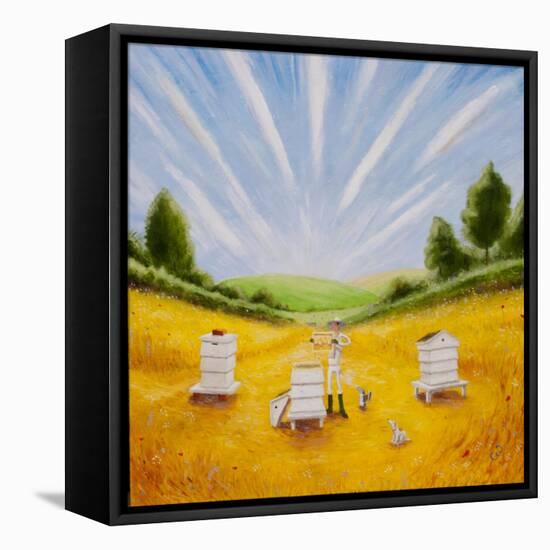 The Beekeeper-Chris Ross Williamson-Framed Stretched Canvas