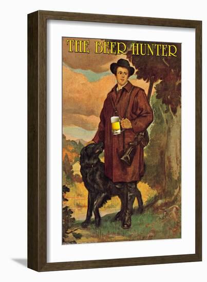 The Beer Hunter-null-Framed Art Print