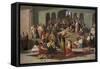 The Bees Dance, 1862-Vincenzo Marinelli-Framed Stretched Canvas