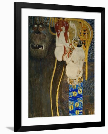 The Beethoven Frieze 1902-Gustav Klimt-Framed Giclee Print