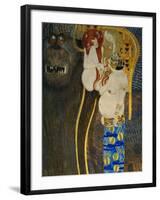 The Beethoven Frieze 1902-Gustav Klimt-Framed Giclee Print