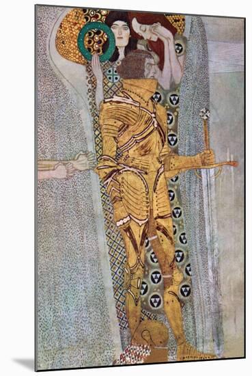 The Beethoven Frieze 2-Gustav Klimt-Mounted Art Print