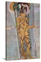 The Beethoven Frieze 2-Gustav Klimt-Stretched Canvas