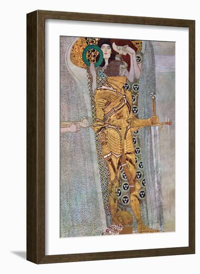 The Beethoven Frieze 2-Gustav Klimt-Framed Art Print