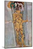 The Beethoven Frieze 2-Gustav Klimt-Mounted Art Print