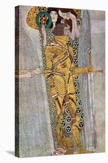 The Beethoven Frieze 2-Gustav Klimt-Stretched Canvas