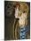 The "Beethoven Frieze" painted for the 1902.-Gustav Klimt-Mounted Giclee Print