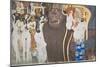 The Beethoven Frieze: the Longing for Happiness, 1902 (Fresco)-Gustav Klimt-Mounted Giclee Print