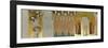 The Beethoven Frieze-Gustav Klimt-Framed Giclee Print