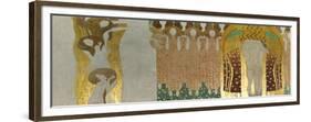 The Beethoven Frieze-Gustav Klimt-Framed Giclee Print