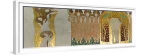 The Beethoven Frieze-Gustav Klimt-Framed Giclee Print