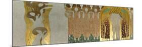 The Beethoven Frieze-Gustav Klimt-Mounted Giclee Print