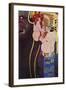 The Beethoven Frieze-Gustav Klimt-Framed Art Print