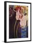 The Beethoven Frieze-Gustav Klimt-Framed Art Print